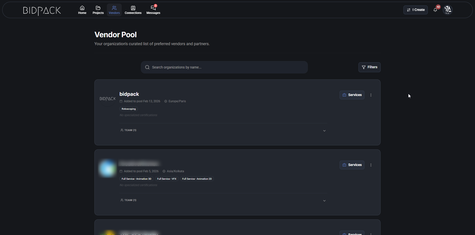 Build Your Vendor Pool
